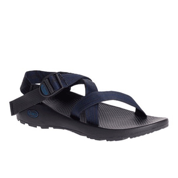 Chaco Other - CHACO | Men’s Z1 Classic Adjustable Strap Sandals in Linear Blue | Sz 10